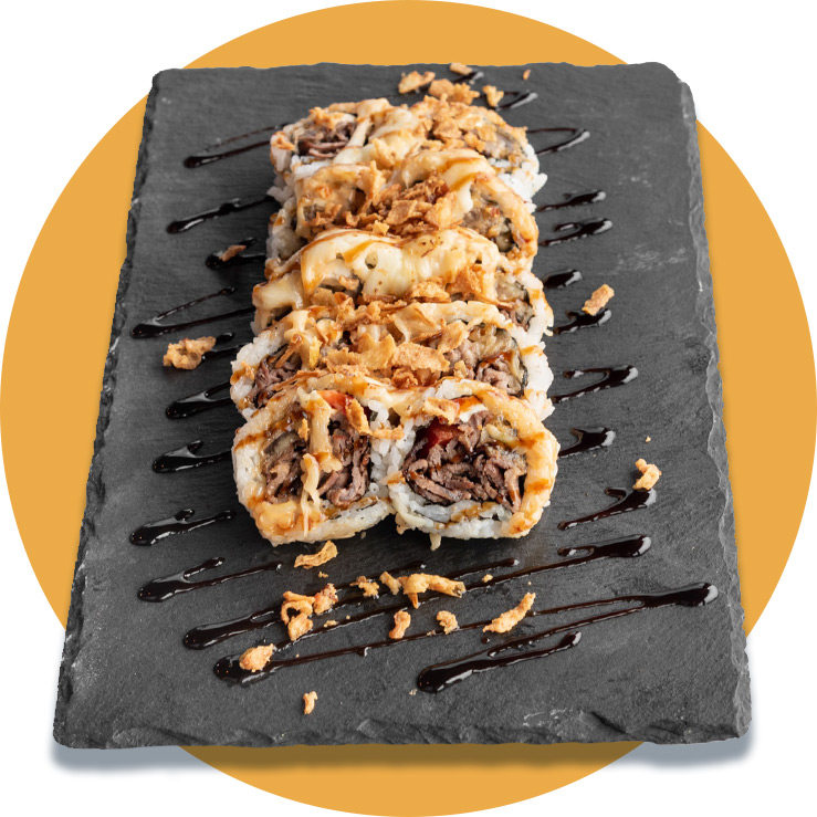 Roll of the Day - Philly Cheesesteak Roll